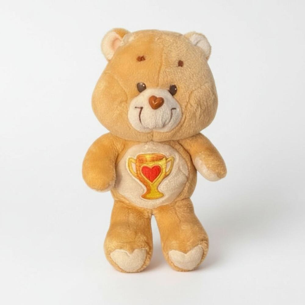 Vintage Care Bears Tenderheart Bear Plush | 1980s Care Bears Stuffed Animal
